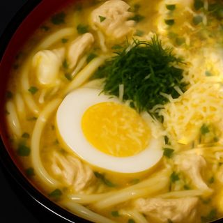 ქათმის წვნიანი ლაფშით