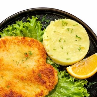 შნიცელი გარნირით