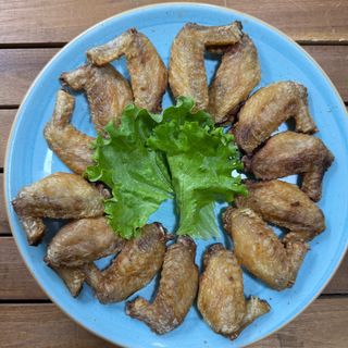 შემწვარი ქათმის ფრთები