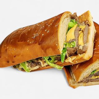 ქათმის ბურგერი (საშუალო)