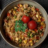 ბრინჯი ბოსტნეულით