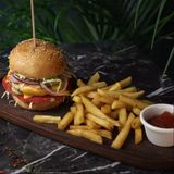 ბურგერი ქათმის ხორცით