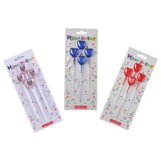 სანთელი გული ჩხირზე 4ც