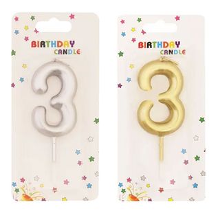 სანთელი ციფრი 3