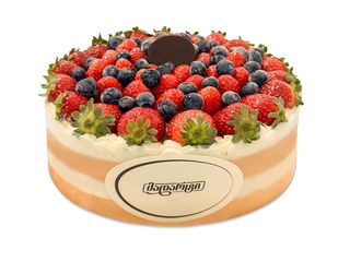 კენკრის დესერტი 15 ნაჭრიანი