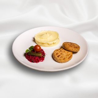 Norwegian salmon cutlets