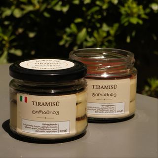 Tiramisu in jar