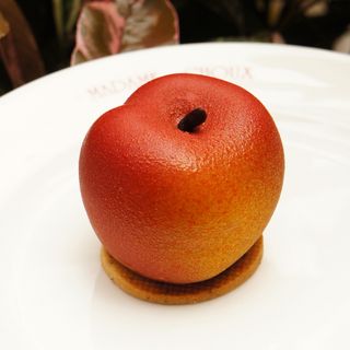 Vanilla mousse & apple