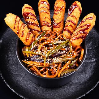 ნუდლსი ხრაშუნა თინუსით