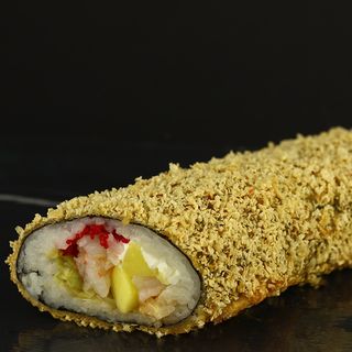 როლ შაურმა კრევეტებით