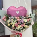 Flower with  Balloon 