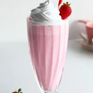 Strawberry milkshake