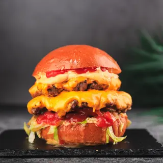 ორმაგი ჩიზი/double cheeseburger