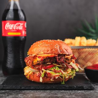 კეთილი ბურგერის კომბო /kind burger combo