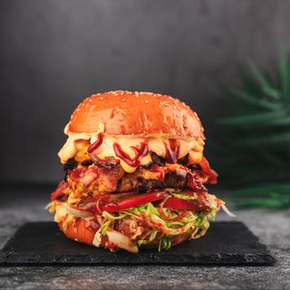 ორმაგი კეთილი ბურგერი /double kind burger