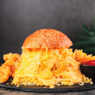 ორმაგი ყველის მიქს ბურგერის კომბო /Double Cheese Mix Burger combo