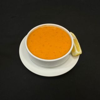 Lentil soup with tomato