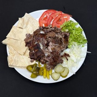 Meat Shawarma with rice