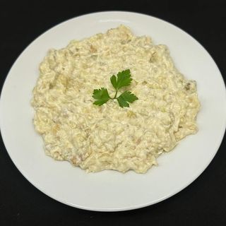 Eggplant salad with yogurt