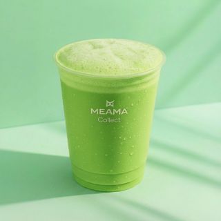 მატჩას ცივი ლატე ვანილით