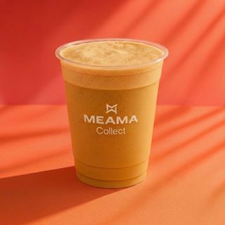 ცივი ყავა ვანილის ნაყინით