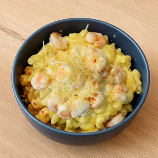 Shrimps Mac and Cheese