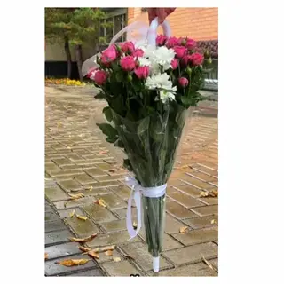 ყვავილები ქოლგით