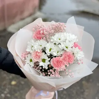 ყვავილების მიქსი მინი თაიგული