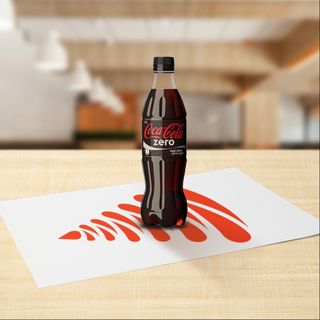 კოკა-კოლა შაქრის გარეშე 0.5ლ