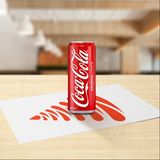 კოკა-კოლა ქილა 0.33ლ