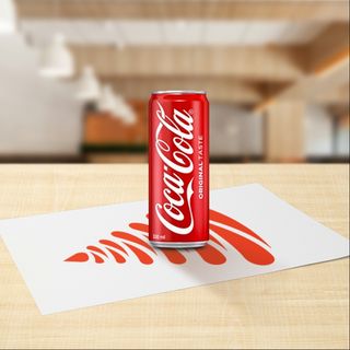 კოკა-კოლა ქილა 0.33ლ