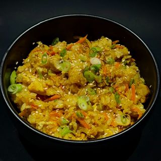 Chahan kari rice with tofu