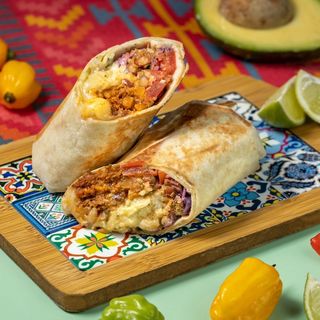 Chicken Tinga Burrito