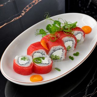 Philadelphia with tuna