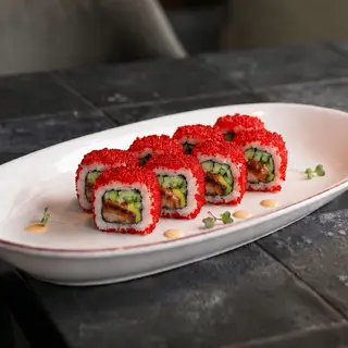Саlifornia with eel