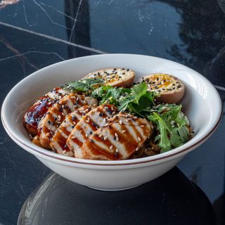 Eggs noodles with Chicken