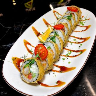 Tempura with shrimp