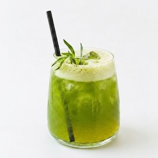 Tarragon-mango fizz