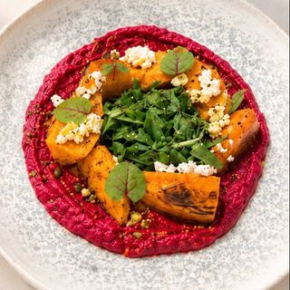 Sweet potato with feta