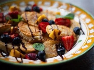 ბანანის ფანქეიქი-Banana pancakes