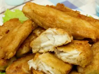 Жаренный хек в кляре