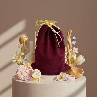 კლასიკური პასკა ხავერდის ჩანთით 600 გრ