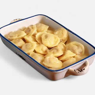 Pelmeni with chicken meat