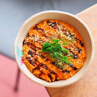 Vegan Tomato Oatmeal
