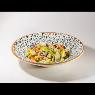 Warm salad with Beef tongue
