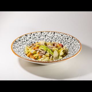 Warm salad with Beef tongue