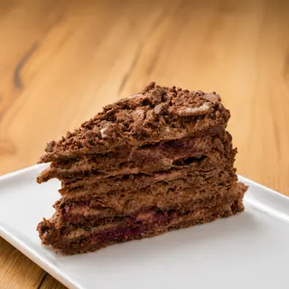 Chocolate Berry Napoleon Cake