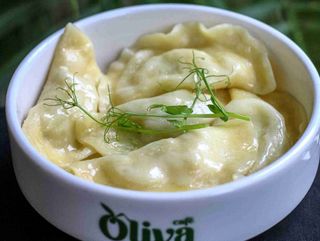 Dumplings with cottage cheese