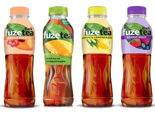 Cold tea in assortment