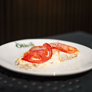 Telapia baked with cheese